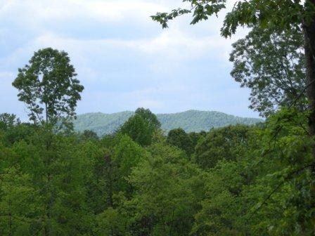 View of distant mountain from Lot 10